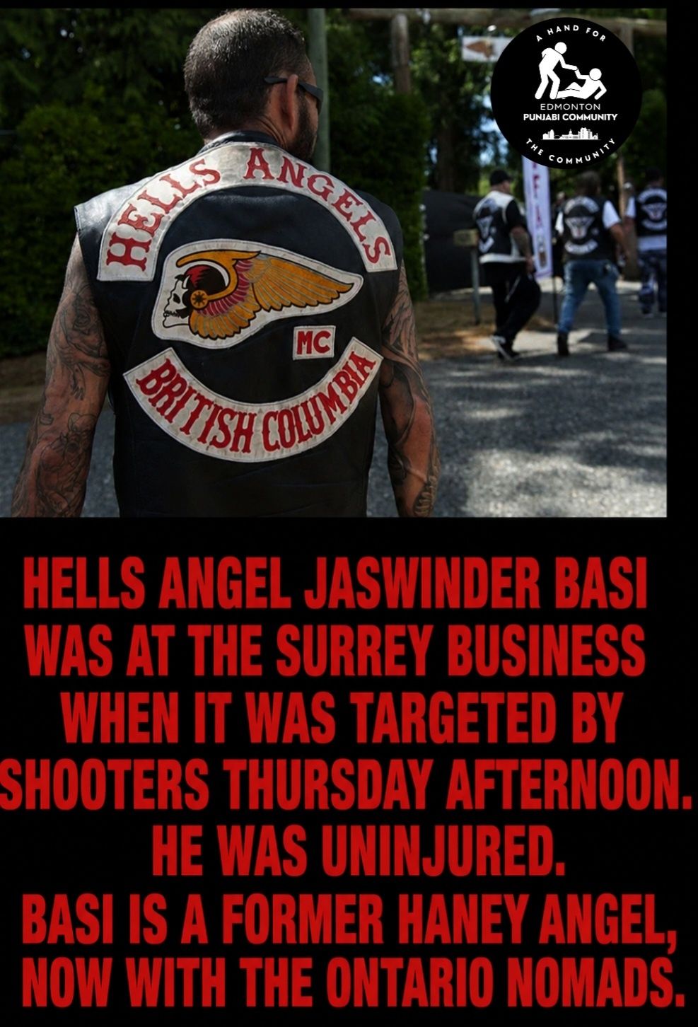 Jaswinder Basi Surrey British Columbia, Shooting: Heavy Police Presence After Surrey Shooting Sparks Gang Violence Concerns